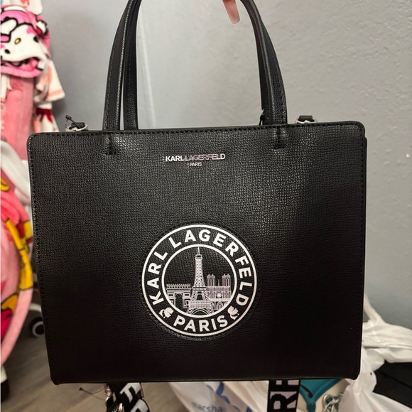 Karl Lagerfeld bag new with tags black - Picture 2 of 2